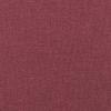 3 Seater Sofa with Ottoman in Burgundy 180 cm Fabric