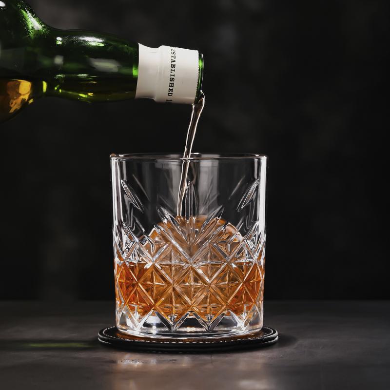 Bicchieri da Whiskey, Bicchieri da Scotch, Bicchieri Old Fashioned per Whiskey/Regalo Perfetto per gli Amanti dello Scotch/Bicchieri di Stile per Bourbon/Rum