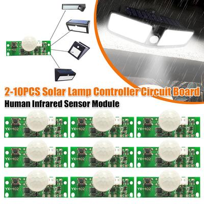 3.7V Solar Lamp Controller Circuit Board Human Infrared Induction Human Infrared Sensor Module