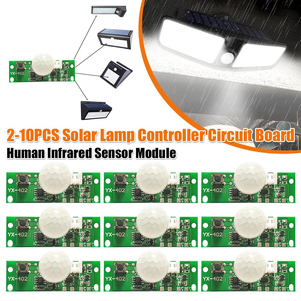 3,7V Solarleuchten-Controller-Platine Menschlicher Infrarot-Induktions-Menschlicher Infrarot-Sensor-Modul