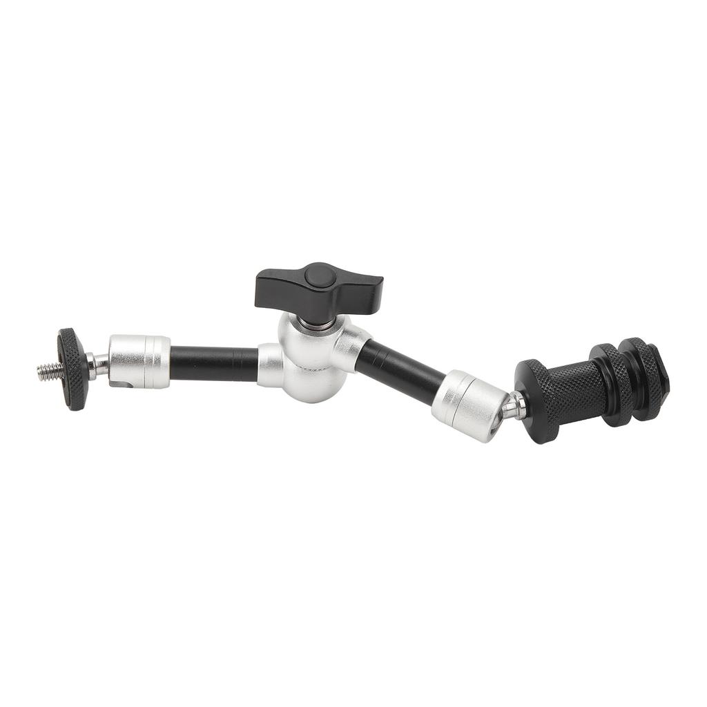 Articulating Friction Arm 8 Inch Universal Adjustable Camera Rotating Arm Mount with 1 4 Inch Screw for Monitor LED