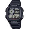 Casio AE-1200WH-1AJH Herrklocka, Svart, Casio Collection [Officiell Japansk Produkt]
