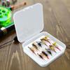 10-Piece Fly Fishing Assortment Lures with Realistic Freshwater Storage Case And Hooks for Perch,