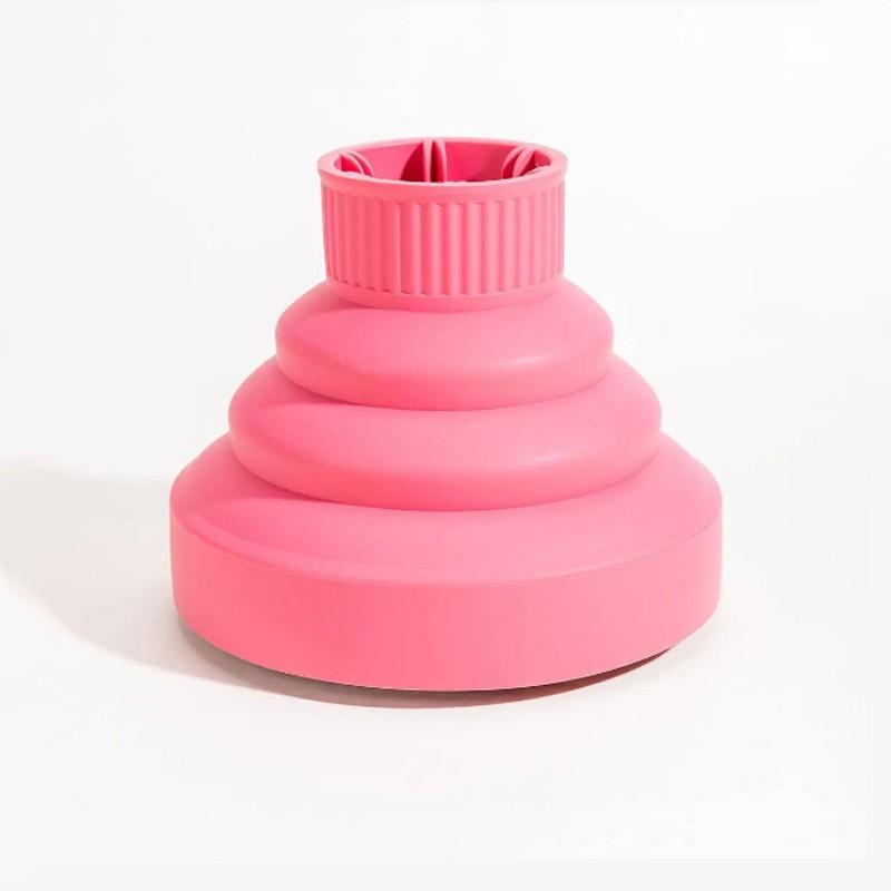 Foldable Silicone Hair Dryer Diffuser Attachment Curly Styling Home Use Heat Resistant
