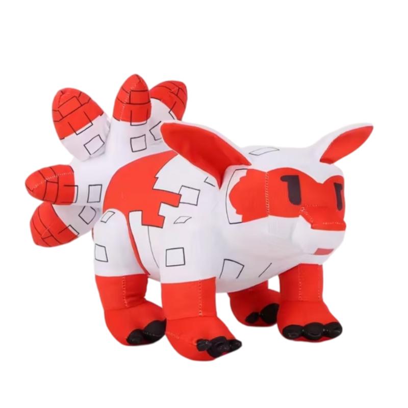 Cute Kitsune Plush Toys Steal An Egg Game Related Toys for Gaming Enthusiast and Kids Birthday Gift Sofa Decor