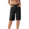 Shorts For Women Casual Straight Wide Leg Half Pants Hiking Vacation Outfits With Pockets