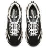 Skechers D Lites 1.0 Low Chunky Shoes Black Women's 149463-BKW