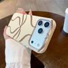 Brown Bow Fashion Ins Pattern Phone Case For iPhone 17 Pro Max 11 12 13 14 15 16 Pro 17 Air 15 14 Plus X XS XR Soft Cover