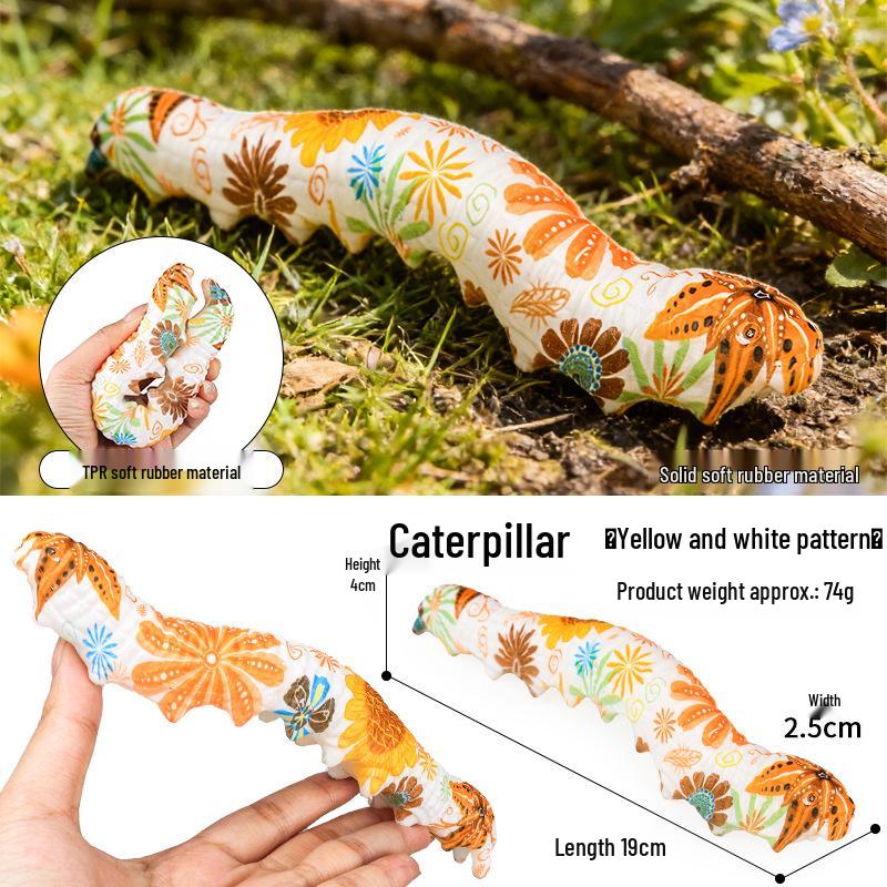 Kids' Marine Animal Model Stress Relief Toy Set: Pufferfish, Octopus, Crab, Shark, Dunkleosteus