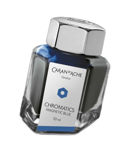 

Caran d Ache 50ml Chromatics Ink Bottle - Magnetic Blue