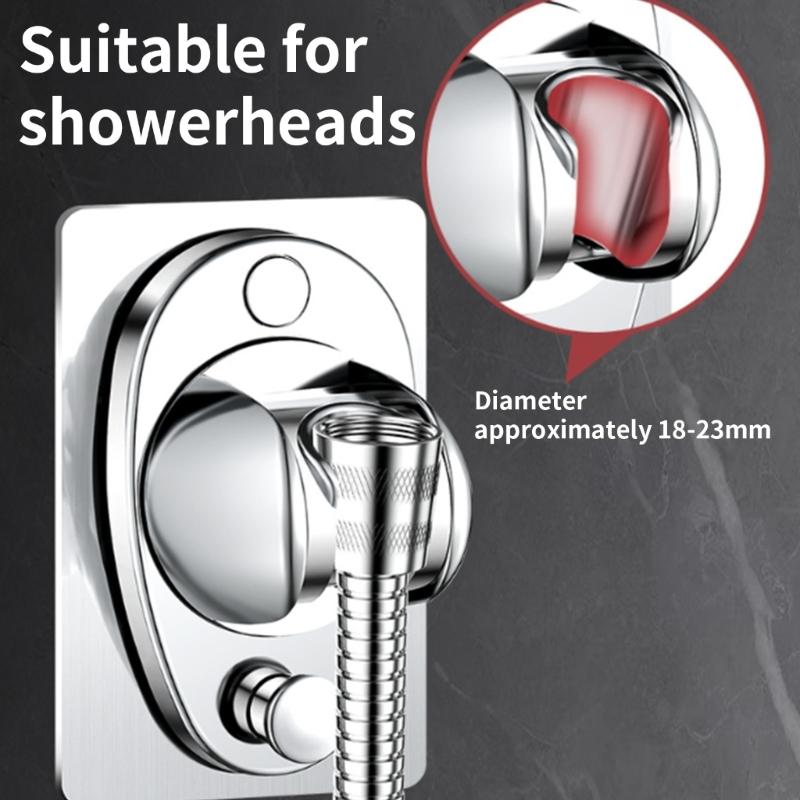 Waterproof Handheld Shower Holder Adjustable & Easy to Install Shower Head Stand Adjustable Shower Bracket for Household