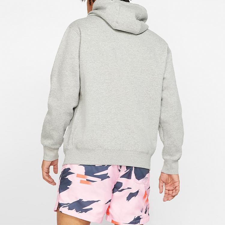 Nike Hanorac Sport Club Fleece Periat Termic Căptușit cu Fleece cu Glugă Hanorac Sportiv Iarnă Bărbați (Unisex) Bluze BV2655 063