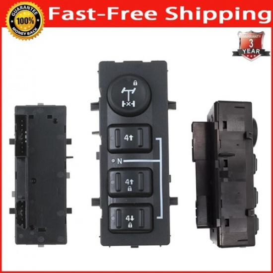 4WD Transfer Case Control Select Switch 15127829 for 2003-2007 GM Hummer H2 6.0L