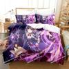 3d Anime Princess Connect! Re Dive Bedding Set Printed EU single Comforter Quilt Bed Cover Duvet Cover Pillow Case 3 Pieces Sets