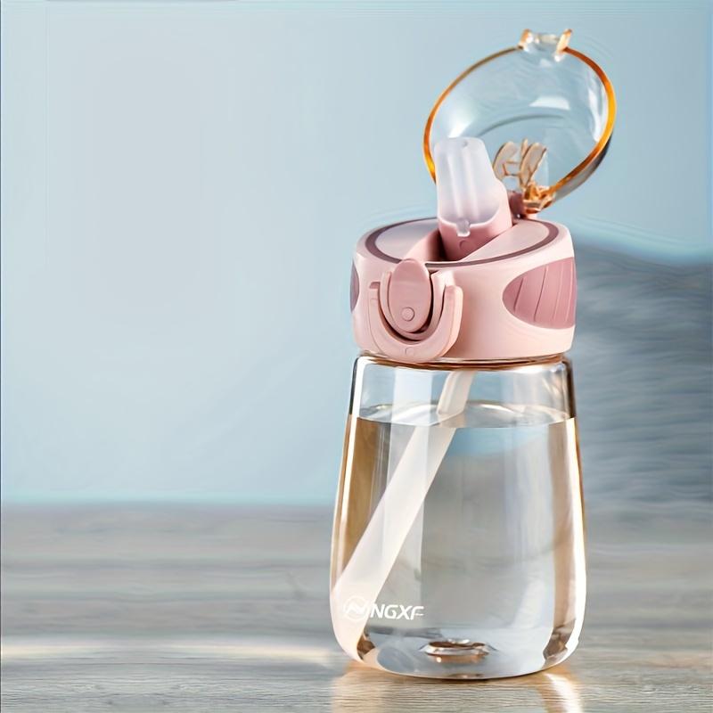 Leak Proof Portable Water Bottle Cute, Compact Design for Men Women, PVC Free Plastic, Ideal for Outdoor Activities Travel