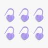 Heart-Shaped Plastic Anti-Slip Stitch Marker Set - 1000 Pieces for Knitting & Sweater Counting