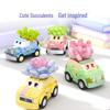 Senbao Cute Succulent Car Plant Ornament Building Blocks for Kids