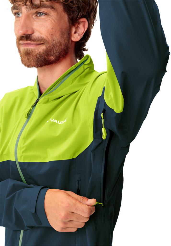 Куртка VAUDE Мужская куртка Simony 2,5L Jacket IV темное море/зеленый