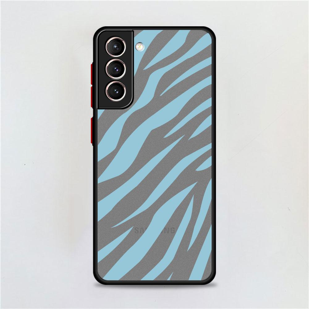 

Матовый чехол со смайликом в полоску для Samsung Galaxy S22 S20 S21 FE S10 S9 Plus S8 Capa Note 20 Ultra 10 Lite, чехол для телефона Samsung S22 5G