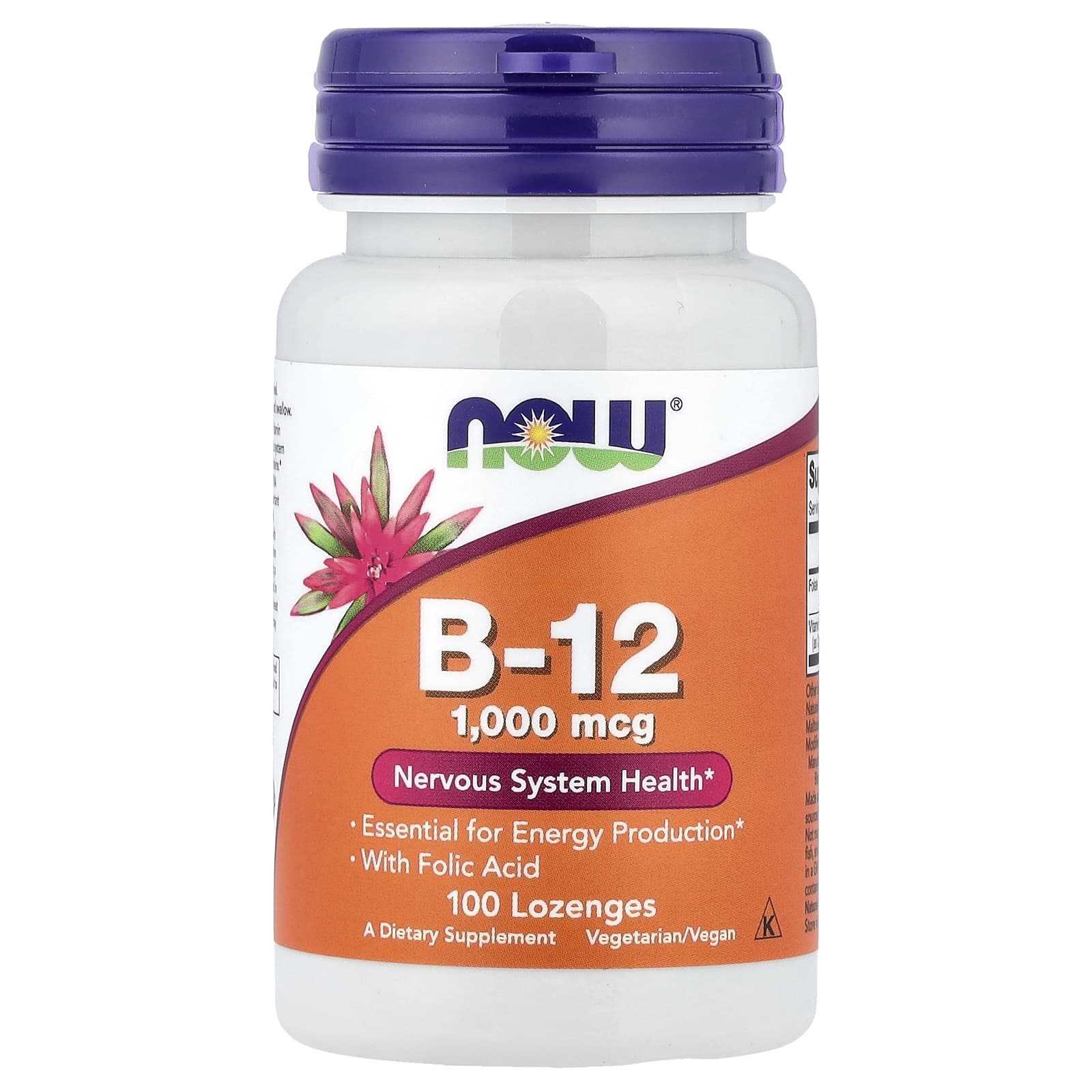 

B-12, 100 Lozenges