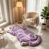 Non-Slip Cat-Shaped Area Rug 2D Cartoon Carpet Soft Home Decor Carpet  Living Rooms