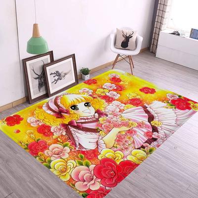 Anime Manga C-Candy Door Mat Washable Non-Slip Living Room Sofa Chairs Area Mat Kitchen Doormat Area Rug