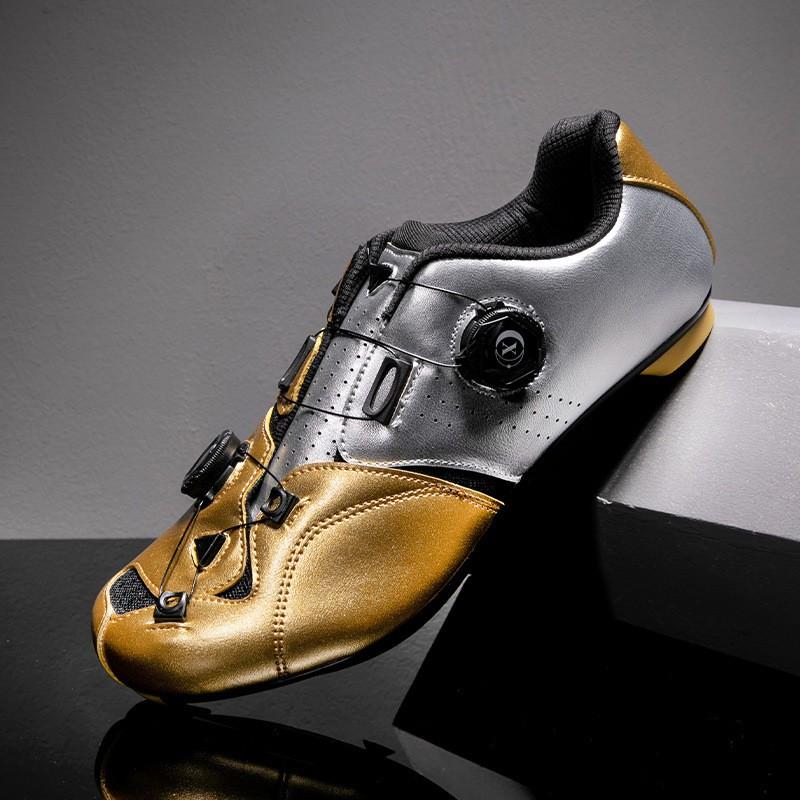 Road Mountain Bike Lock Shoes Men Women Breathable Double Buckle Cycling