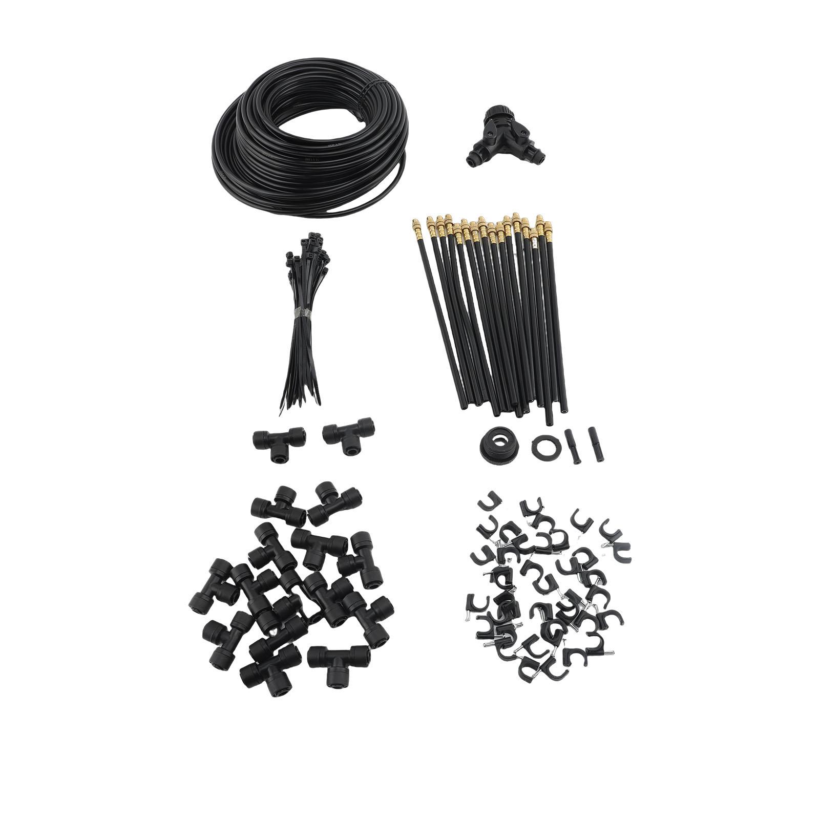 30MCelsius98ft Irrigation System, Quick Connect Irrigation Kit, 360 Degree   Automatic Watering System for Garden Plants