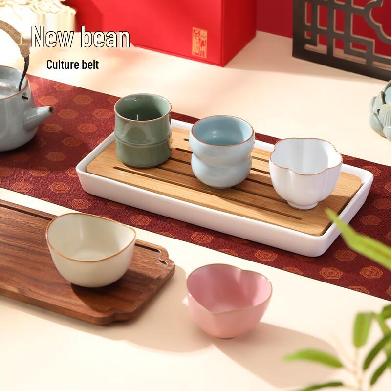 Дворец Благоприятные Пять Слонов Керамический Чайный Сервиз