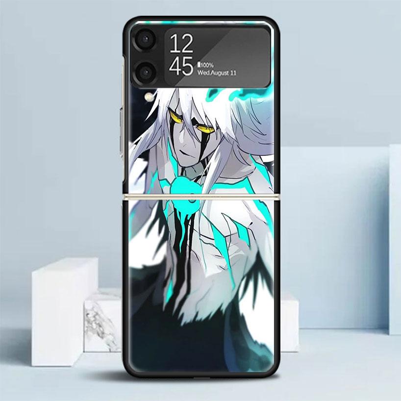 Bleach Ulquiorra Cifer 4 Phone Case For Samsung Galaxy Z Flip7 Flip6 5G Flip5 Flip4 Flip3 ZFlip 7 6 3 4 5 Shockproof Back Cover