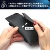 SKYBELL Car Sunglasses Genuine Leather with Clip and Magnetic Eyeglasses Sun Visor Black Case, Attachment, Holder, Pocket,