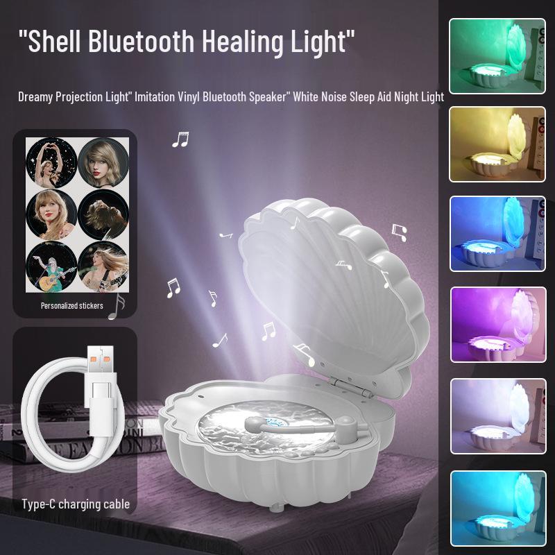 

Portable Bluetooth Speaker with Colorful Lights – Perfect for Bedroom or Outdoor Use, Stylish and Ideal Gift