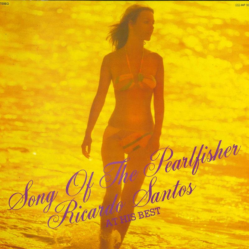 LP Record RICARDO SANTOS - pearl picking MP3038 POLYDOR Japan Classical Used