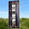 Colorful Acrylic Photobooth Frame with Hanging Chain Vertical Wall Gallery Photo Strips Frame For Wall Or Window Display