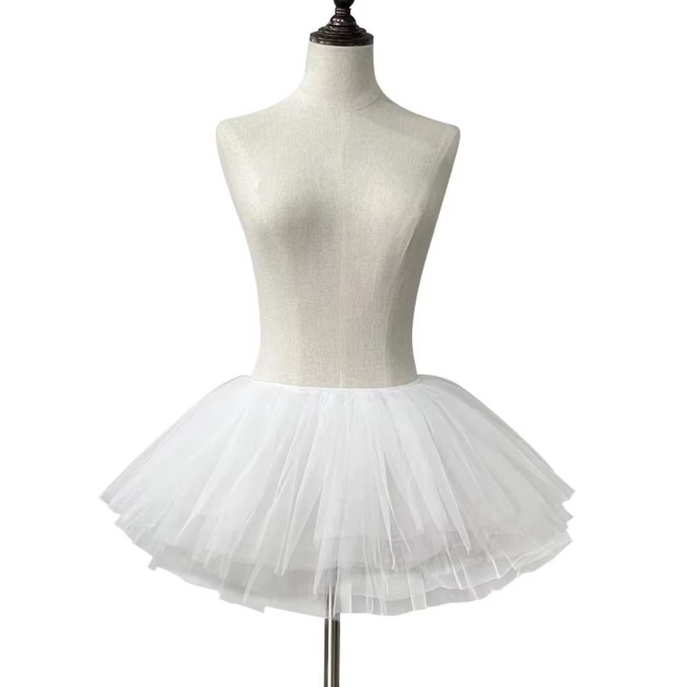 4 Layers Ballgown Petticoats Puffy Boneless Petticoats New Lolita Underskirt  Women