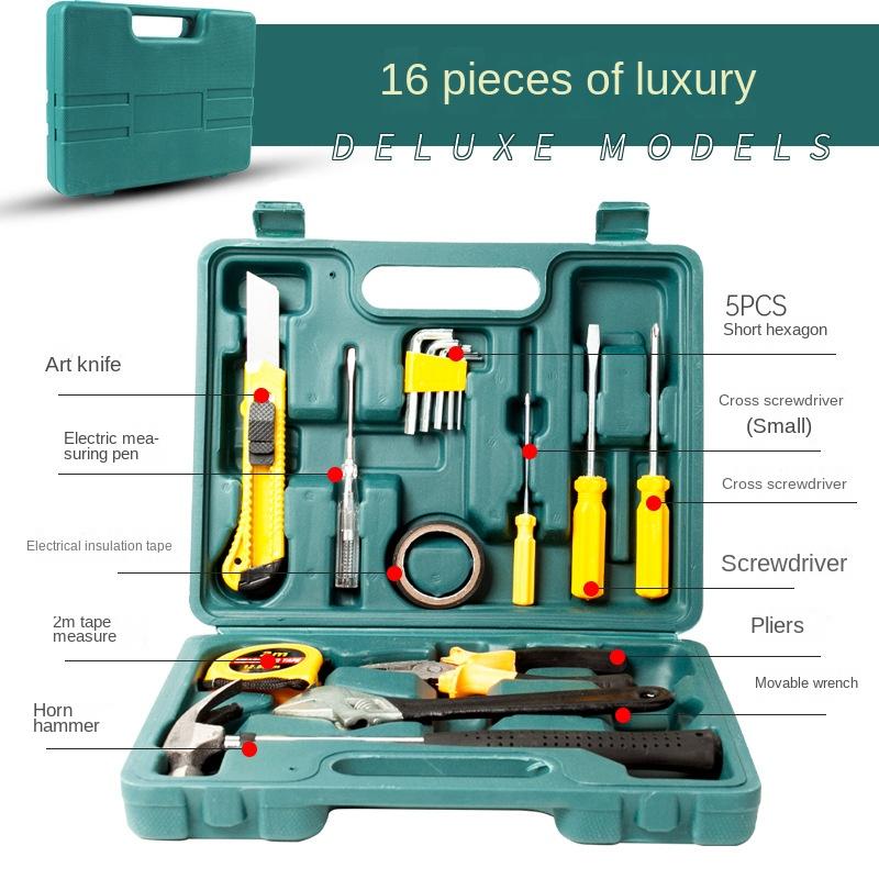 

New Tools Car 12-Piece Emergency Toolbox Hardware Combination Tools Car Tool Kit Car Body Repair Tool Automobiles Accessories