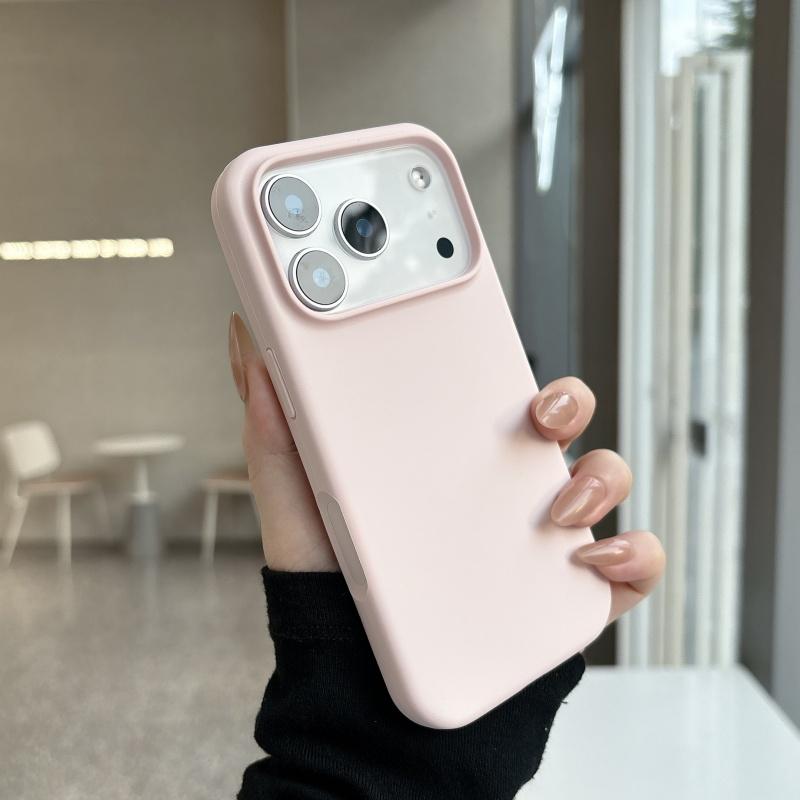 Genuine Camera Control Button Liquid Silicone phone case for For Iphone 17 16 Pro Max Air Titanium Gray shockproof soft back cover