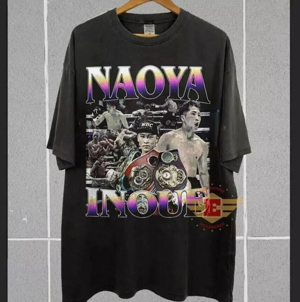 

Naoya Inoue The Monster Kaibutsu Japanese Boxer Boxing Champ Funny Gift T-Shirt 4XL