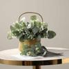 Simulate  Eucalyptus  Leaf Artificial Greenery Holiday Greens DIY Christmas  Decor