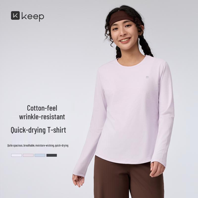 Keep Women s Quick-Dry Long-Sleeve Sports T-Shirt S