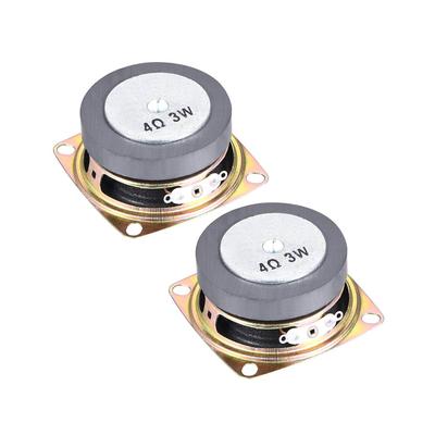 Uxcell Audio Speaker DIY Compatible Rated Power Consumption 3W Diameter 52mm Ohm 4Ohm 2 Pieces