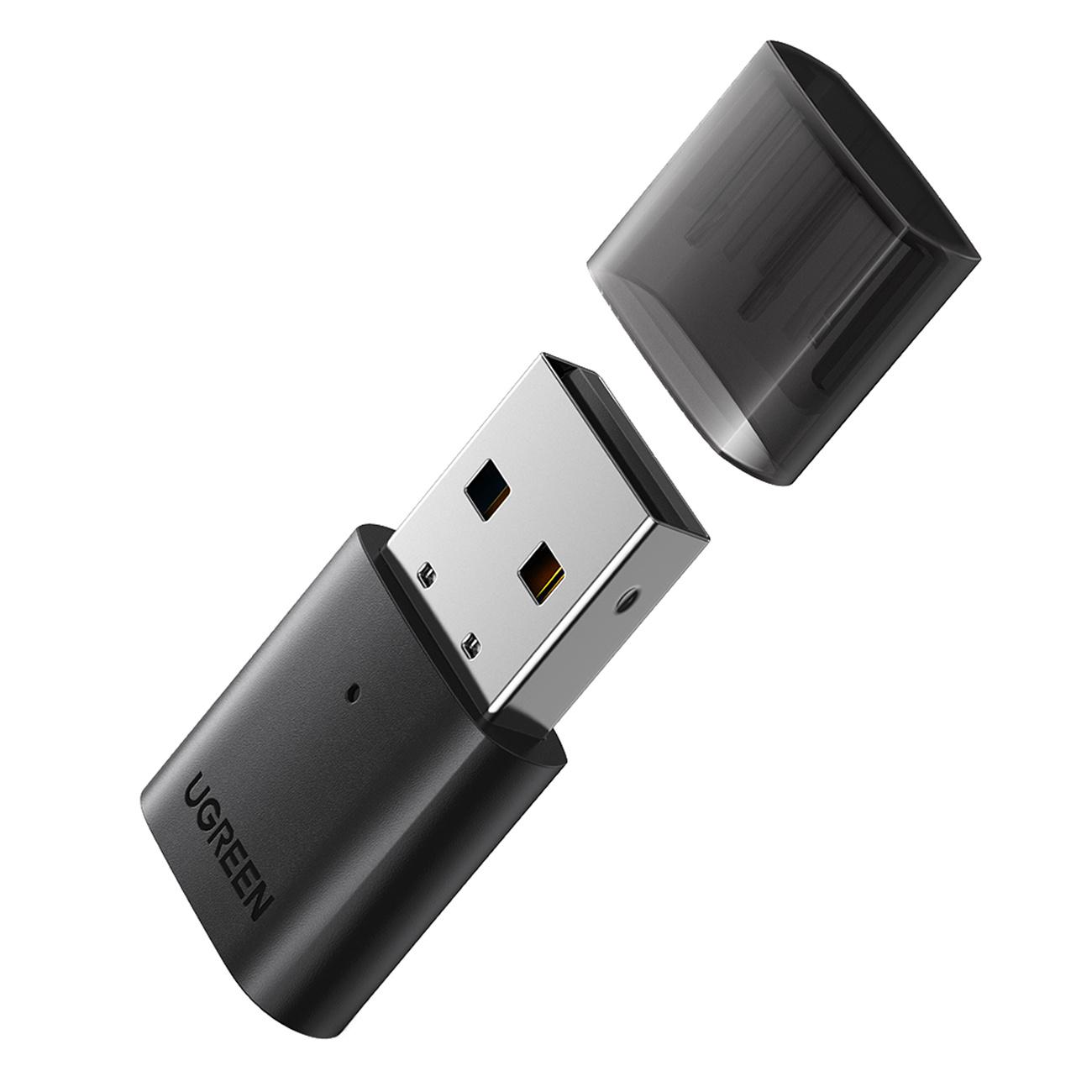 Adaptateur USB Bluetooth 5.0 Ugreen Noir (Modèle CM390)