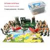 Children's 5cm Soldier Set Military Model War Game Sand Table