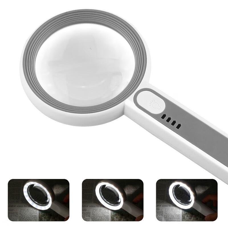 Mi Ling 75mm Handheld Magnifying Glass with USB Charging