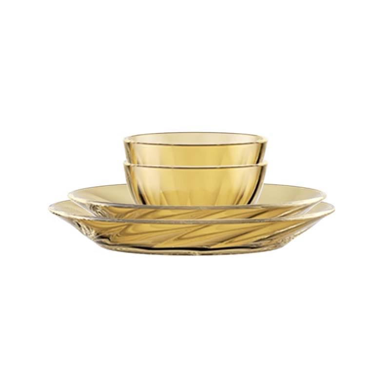 Corning Visions Crystal Glass Dinnerware Set