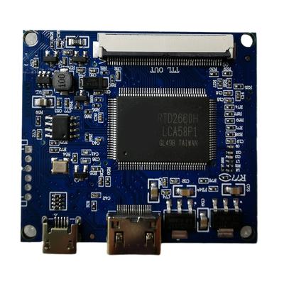 50-pin EDP LCD Controller Driver Board E Work For TTL 50Pin Screen Resolution 7300101463 800x480