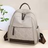 Large-capacity Diamond-pattern Embroidery Backpack, Vintage Student Bag, Shoulder Bag, Water-resistant Bag