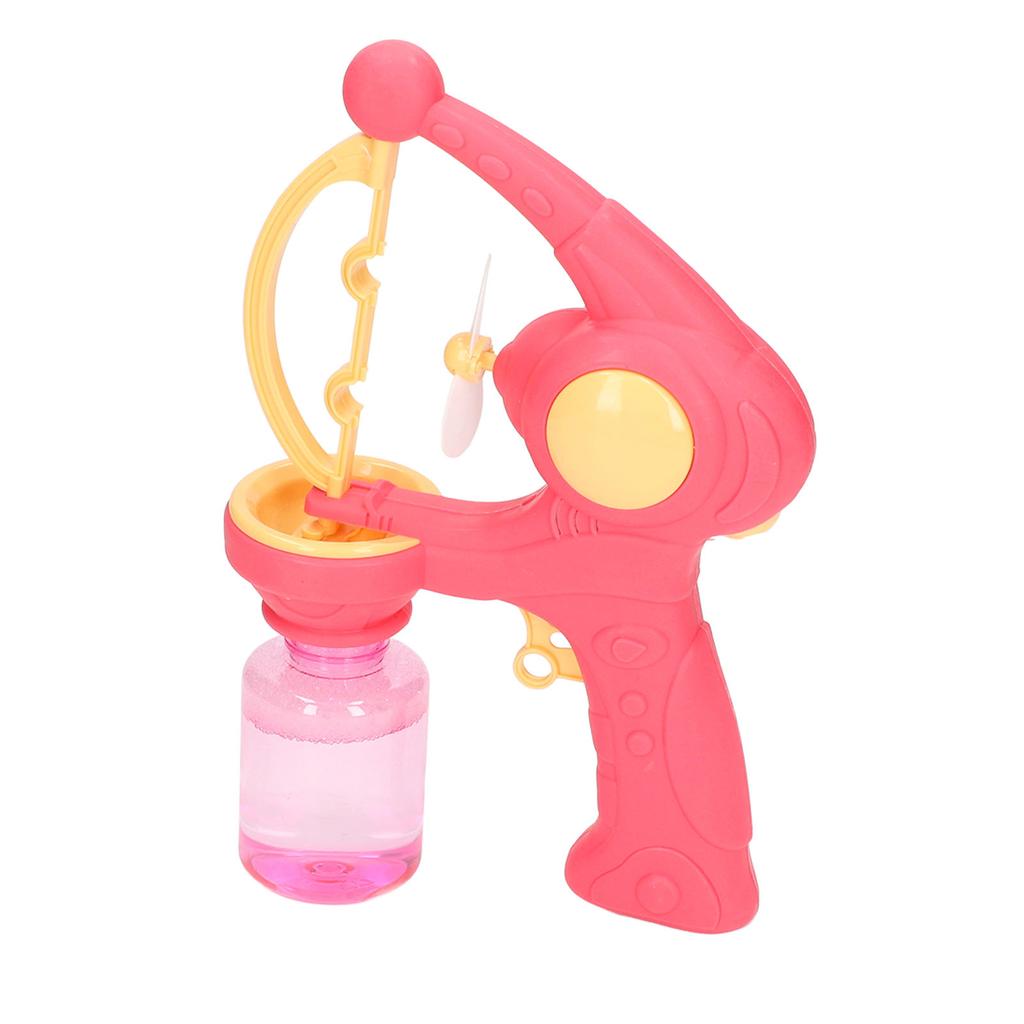 Bubble   Automatic Convenient Handle Battery Powered Interesting Fan Function Cartoon Bubble Machine for Toy