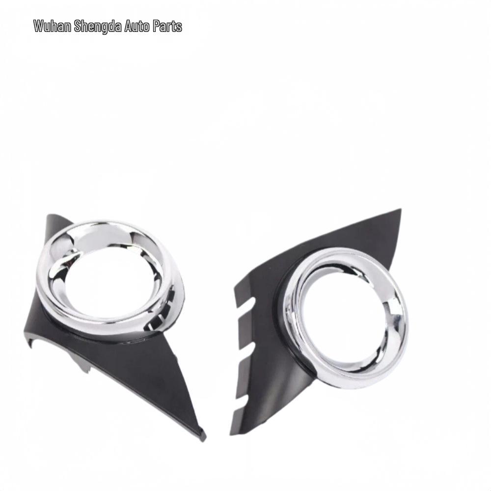 Front Bumper Fog Light Frame and Lower Grille for 06-09 Peugeot 207 Sport Left