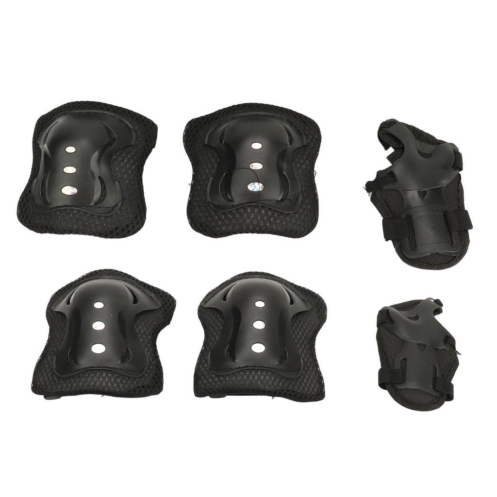 Kids Roller Skating Knee Elbow Pads Soft Sponge Breathable Cycling Protective Gear Set for